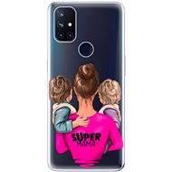 iSaprio Super Mama - Two Boys for OnePlus Nord N10 5G - Phone Cover