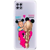 iSaprio Mama Mouse Blonde and Boy for Samsung Galaxy A22 5G - Phone Cover