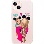 iSaprio Mama Mouse Blonde and Boy for iPhone 13 - Phone Cover