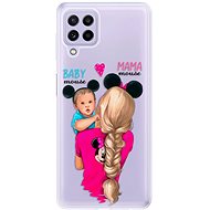 iSaprio Mama Mouse Blonde and Boy for Samsung Galaxy A22 - Phone Cover