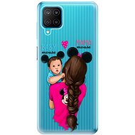 iSaprio Mama Mouse Brunette and Boy for Samsung Galaxy M12 - Phone Cover