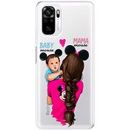 iSaprio Mama Mouse Brunette and Boy for Xiaomi Redmi Note 10/Note 10S - Phone Cover