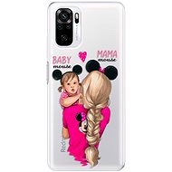 iSaprio Mama Mouse Blond and Girl for Xiaomi Redmi Note 10 / Note 10S - Phone Cover
