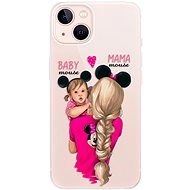 iSaprio Mama Mouse Blond and Girl for iPhone 13 - Phone Cover