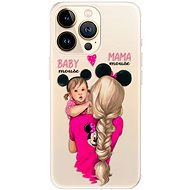 iSaprio Mama Mouse Blond and Girl for iPhone 13 Pro - Phone Cover
