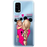iSaprio Mama Mouse Blond and Girl for Realme 7 Pro - Phone Cover