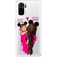 iSaprio Mama Mouse Brunette and Girl for Xiaomi Redmi Note 10 / Note 10S - Phone Cover