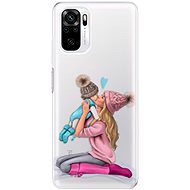iSaprio Kissing Mom - Blond and Boy for Xiaomi Redmi Note 10 / Note 10S - Phone Cover