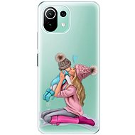 iSaprio Kissing Mom - Blond and Boy for Xiaomi Mi 11 Lite - Phone Cover