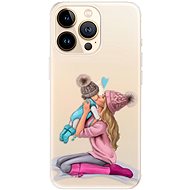 iSaprio Kissing Mom - Blond and Boy for iPhone 13 Pro - Phone Cover