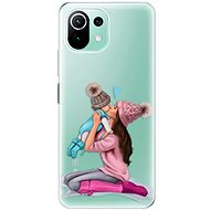 iSaprio Kissing Mom - Brunette and Boy for Xiaomi Mi 11 Lite - Phone Cover