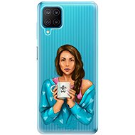 iSaprio Coffe Now - Brunette for Samsung Galaxy M12 - Phone Cover