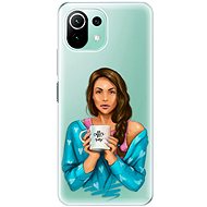 iSaprio Coffe Now - Brunette for Xiaomi Mi 11 Lite - Phone Cover