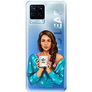 iSaprio Coffe Now - Brunette for Realme 8 / 8 Pro - Phone Cover