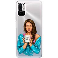 iSaprio Coffe Now - Brunette for Xiaomi Redmi Note 10 5G - Phone Cover