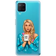 iSaprio Coffe Now - Blond for Samsung Galaxy M12 - Phone Cover