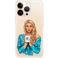 iSaprio Coffe Now - Blond for iPhone 13 Pro Max - Phone Cover