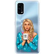 iSaprio Coffe Now - Blond for Realme 7 Pro - Phone Cover
