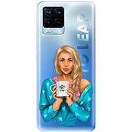 iSaprio Coffe Now - Blond for Realme 8 / 8 Pro - Phone Cover
