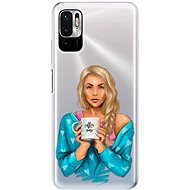 iSaprio Coffe Now - Blond for Xiaomi Redmi Note 10 5G - Phone Cover