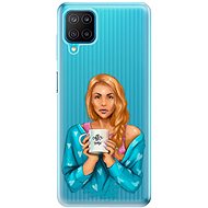 iSaprio Coffe Now - Redhead for Samsung Galaxy M12 - Phone Cover