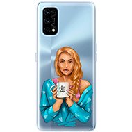 iSaprio Coffe Now - Redhead for Realme 7 Pro - Phone Cover