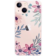 iSaprio Leaves and Flowers for iPhone 13 mini - Phone Cover