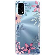 iSaprio Leaves and Flowers for Realme 7 Pro - Phone Cover