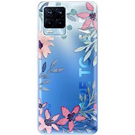 iSaprio Leaves and Flowers for Realme 8 / 8 Pro - Phone Cover