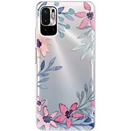 iSaprio Leaves and Flowers for Xiaomi Redmi Note 10 5G - Phone Cover