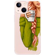 iSaprio My Coffe and Redhead Girl for iPhone 13 mini - Phone Cover