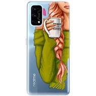 iSaprio My Coffe and Redhead Girl for Realme 7 Pro - Phone Cover