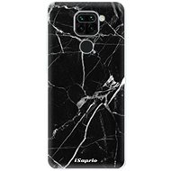 iSaprio Black Marble for Xiaomi Redmi Note 9 - Phone Cover