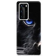 iSaprio Black Puma for Huawei P40 Pro - Phone Cover