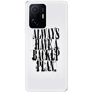 iSaprio Backup Plan for Xiaomi 11T / 11T Pro - Phone Cover
