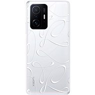 iSaprio Fancy pro white for Xiaomi 11T / 11T Pro - Phone Cover