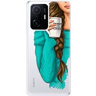 iSaprio My Coffe and Brunette Girl for Xiaomi 11T / 11T Pro - Phone Cover