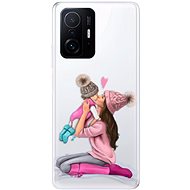 iSaprio Kissing Mom for Brunette and Girl for Xiaomi 11T / 11T Pro - Phone Cover