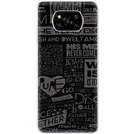 iSaprio Text 01 for Xiaomi Poco X3 Pro / X3 NFC - Phone Cover
