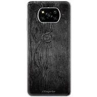 iSaprio Black Wood 13 for Xiaomi Poco X3 Pro / X3 NFC - Phone Cover