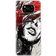 iSaprio Sketch Face for Xiaomi Poco X3 Pro / X3 NFC - Phone Cover
