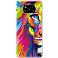 iSaprio Rainbow Lion for Xiaomi Poco X3 Pro / X3 NFC - Phone Cover