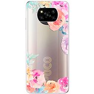 iSaprio Flower Brush for Xiaomi Poco X3 Pro / X3 NFC - Phone Cover