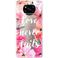 iSaprio Love Never Fails for Xiaomi Poco X3 Pro / X3 NFC - Phone Cover