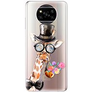 iSaprio Sir Giraffe for Xiaomi Poco X3 Pro / X3 NFC - Phone Cover