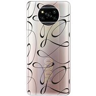 iSaprio Fancy pro black for Xiaomi Poco X3 Pro / X3 NFC - Phone Cover
