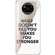 iSaprio Makes You Stronger for Xiaomi Poco X3 Pro / X3 NFC - Phone Cover