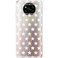 iSaprio Stars Pattern for white for Xiaomi Poco X3 Pro / X3 NFC - Phone Cover