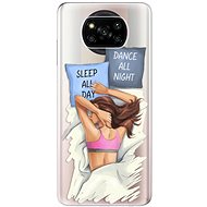 iSaprio Dance and Sleep for Xiaomi Poco X3 Pro / X3 NFC - Phone Cover