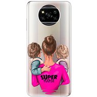 iSaprio Super Mama for Two Boys for Xiaomi Poco X3 Pro / X3 NFC - Phone Cover